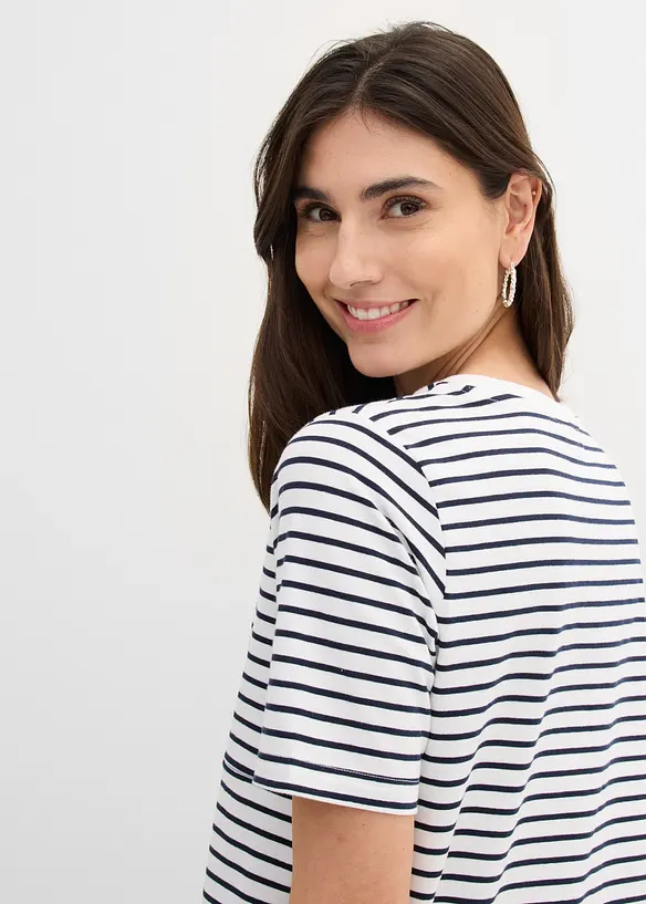 T-shirt de grossesse et d&rsquo;allaitement en coton, bonprix