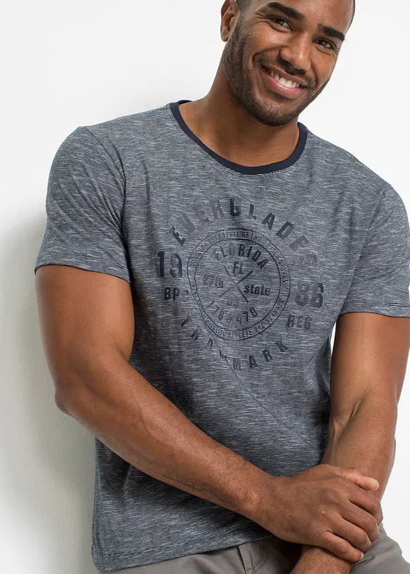 T-Shirt aus reiner Baumwolle (2er-Pack), bonprix