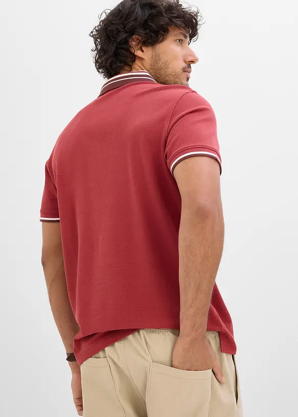 Piqu&eacute;-Poloshirt aus reiner Bio-Baumwolle, bonprix