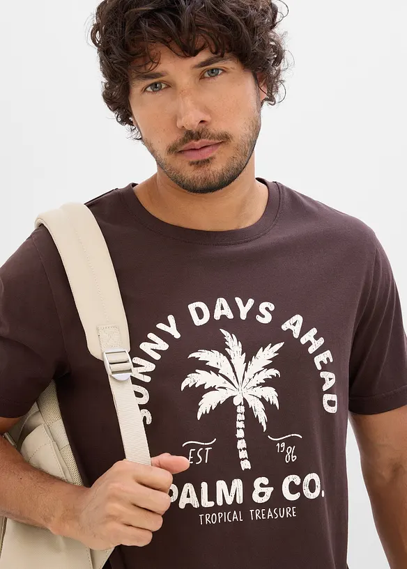 T-Shirt aus reiner Baumwolle, bonprix