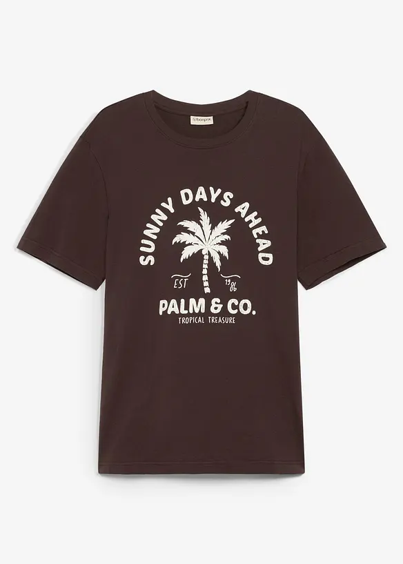 T-Shirt aus reiner Baumwolle, bonprix