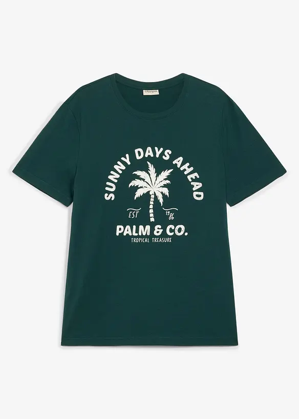 T-Shirt aus reiner Baumwolle, bonprix