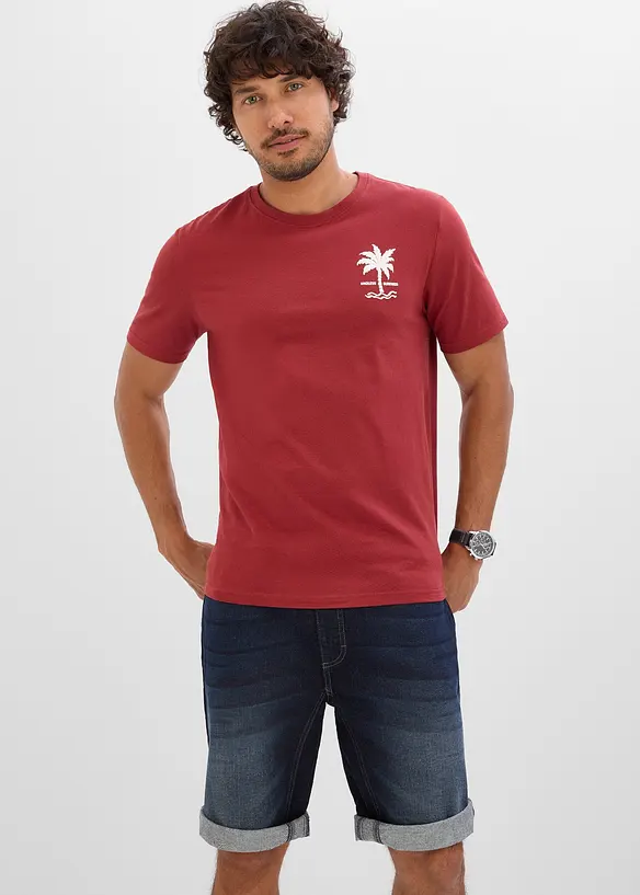 T-Shirt aus reiner Baumwolle, bonprix