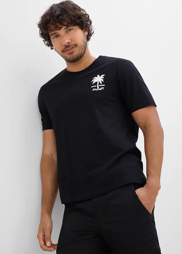 T-Shirt aus reiner Baumwolle, bonprix