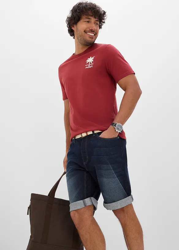 T-Shirt aus reiner Baumwolle, bonprix
