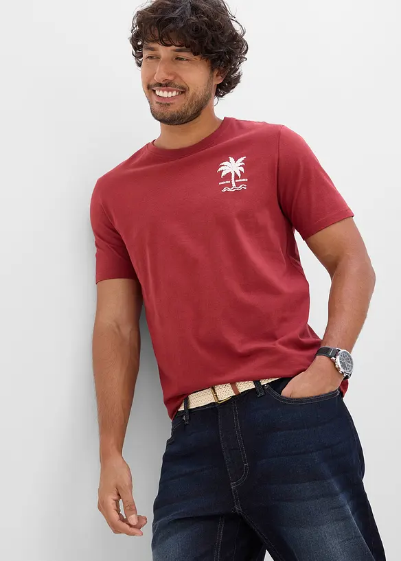 T-Shirt aus reiner Baumwolle, bonprix