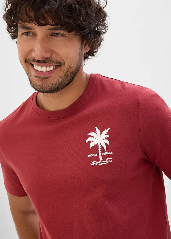 T-Shirt aus reiner Baumwolle, bonprix