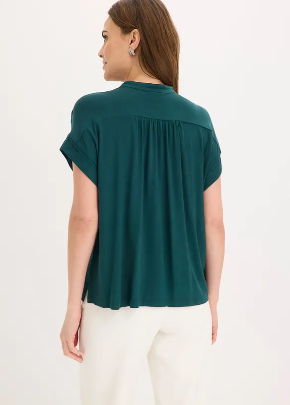 Shirtbluse aus softem Viskose Mix, bonprix