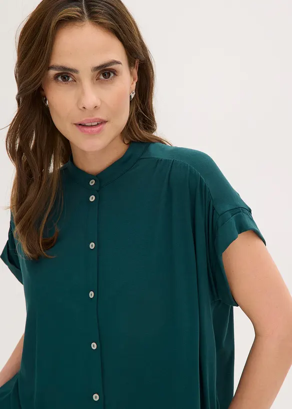 Shirtbluse aus softem Viskose Mix, bonprix