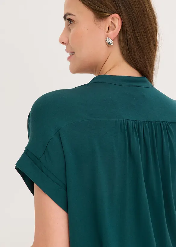 Shirtbluse aus softem Viskose Mix, bonprix