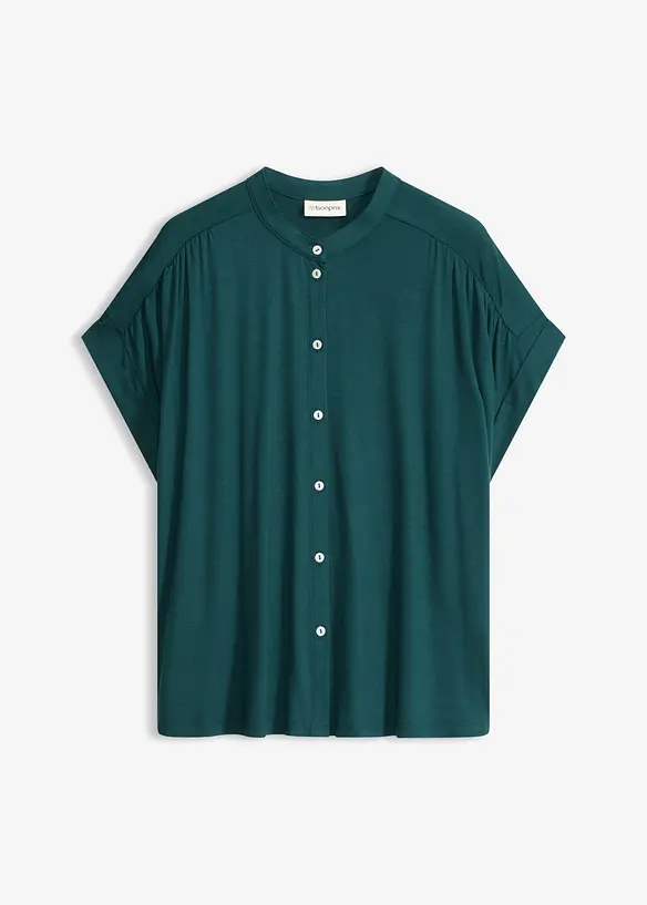 Shirtbluse aus softem Viskose Mix, bonprix