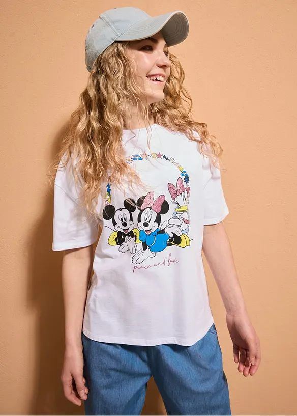 T-shirt Mickey oversize 100% coton, Disney