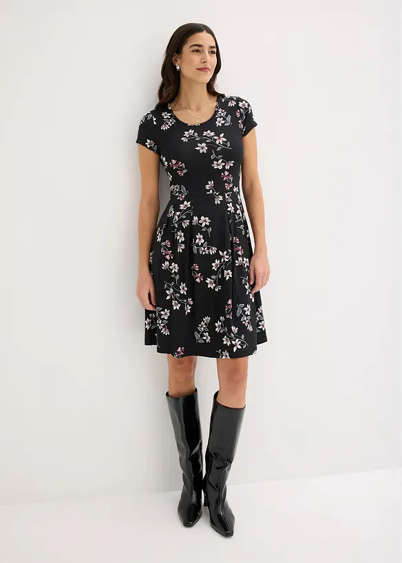 Jerseykleid aus Viskose-Mix, bonprix