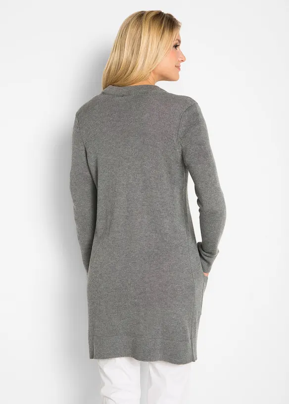 Longstrickjacke, Langarm, bonprix