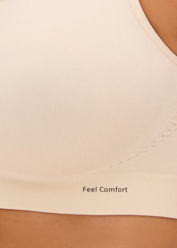 Feel Comfort Seamless Bustier (2er Pack), bonprix