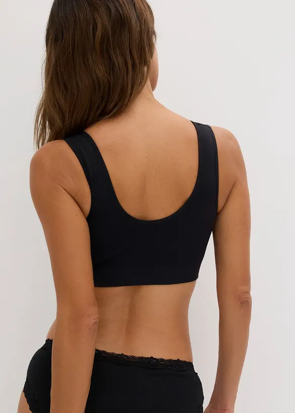 Feel Comfort Seamless Bustier (2er Pack), bonprix