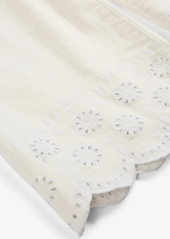 Pantalon large raccourci, bonprix