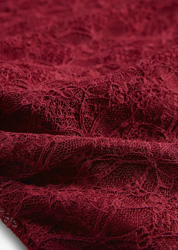 T-shirt &agrave; dentelle, bonprix