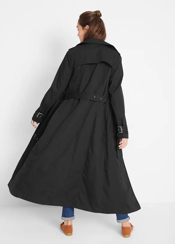 Long-Trenchcoat mit Tailleng&uuml;rtel, bonprix