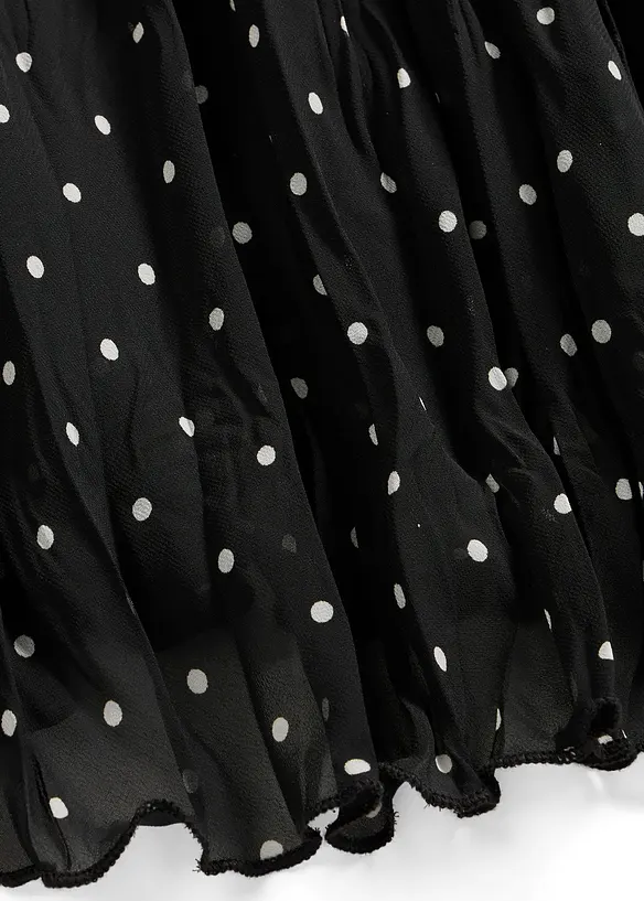 Chiffon-Rock in Crash-Optik, bonprix
