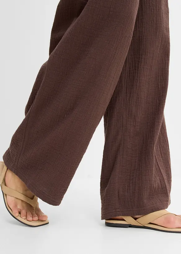 Hose aus softem Musselin, bonprix