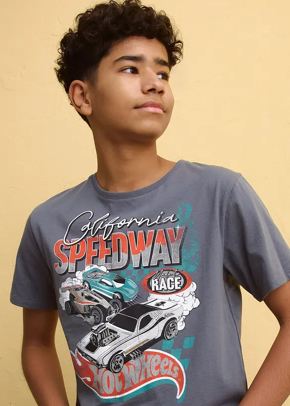 T-shirt Hot Wheels 100% coton, HOT WHEELS
