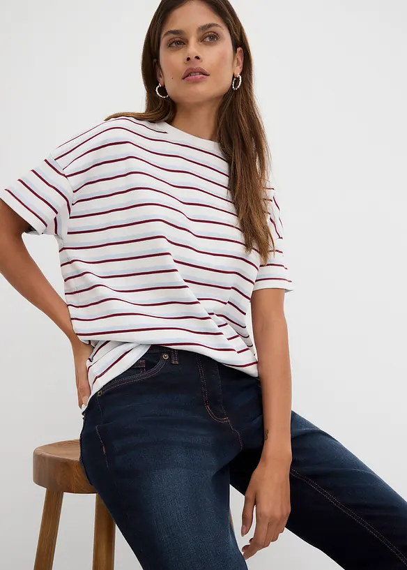 Straight-Jeans Mid Waist, Bequembund, bonprix