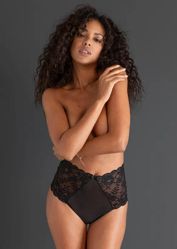 Highwaist String ouvert mit abnehmbarer Kette, bonprix