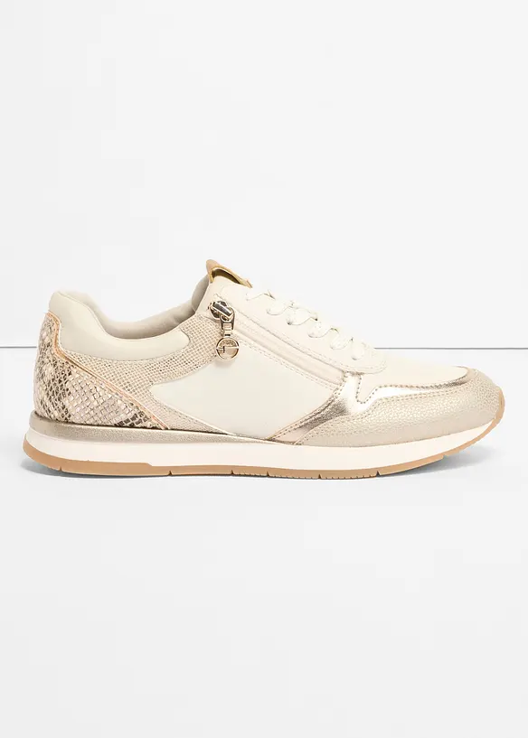 Sneakers Tamaris avec d&eacute;tails python, Tamaris