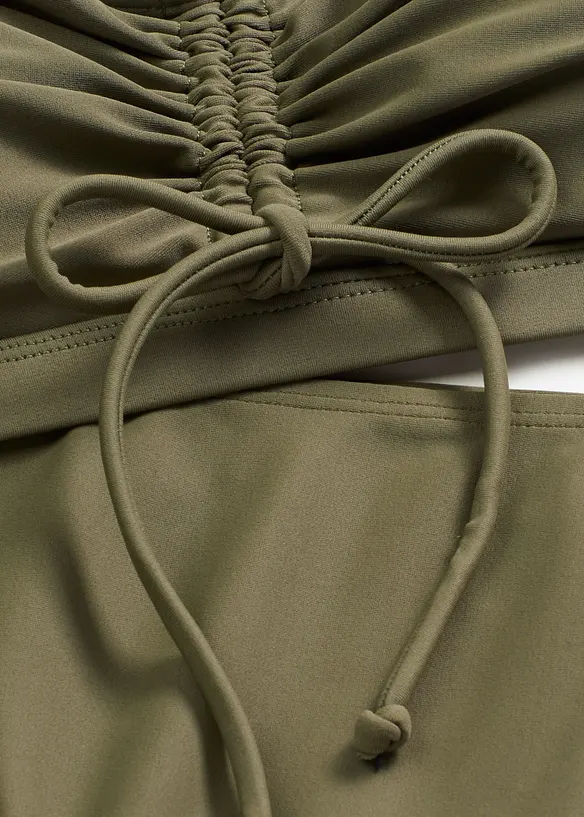 Bikini brassi&egrave;re (ens. 2 pces) avec liens &agrave; nouer, bonprix