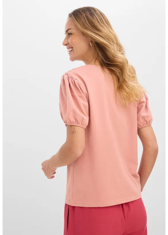 T-shirt en coton extensible, bonprix