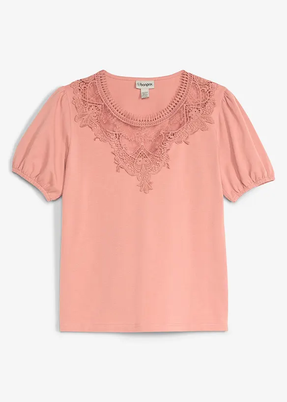 T-shirt en coton extensible, bonprix