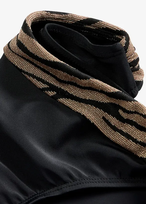 Bikinihose mit gl&auml;nzendem Material, bonprix