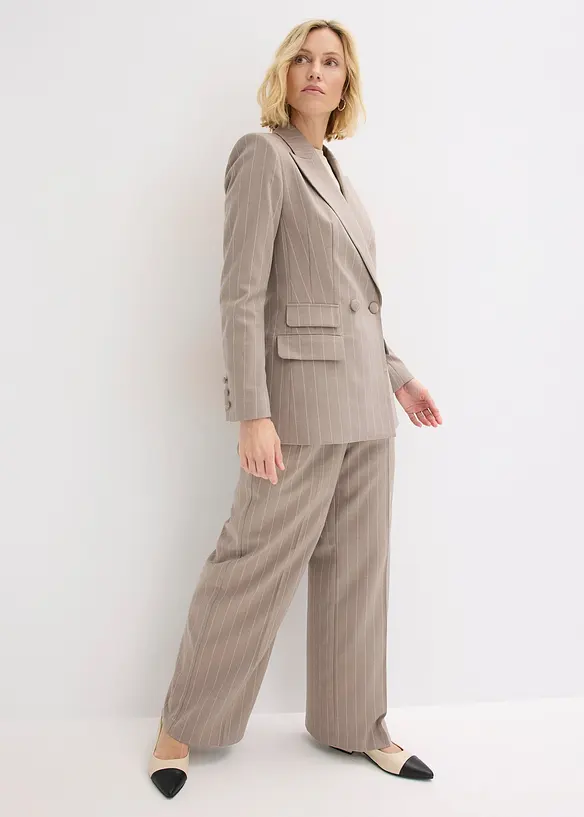 Blazer &agrave; rayures tennis, bonprix