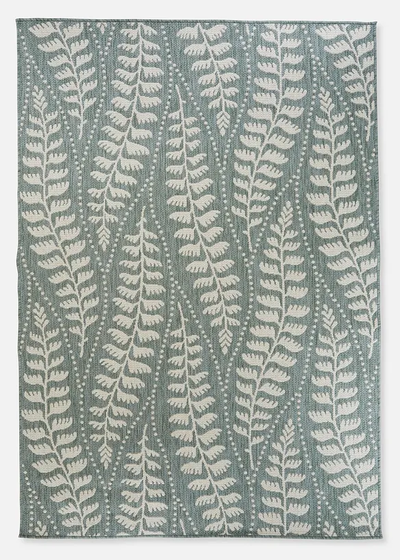 Tapis int&eacute;rieur et ext&eacute;rieur &agrave; motif floral, bonprix