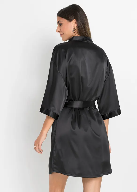 Morgenmantel-Set: Kimono + Neglig&eacute; (2-tlg.Set), bonprix