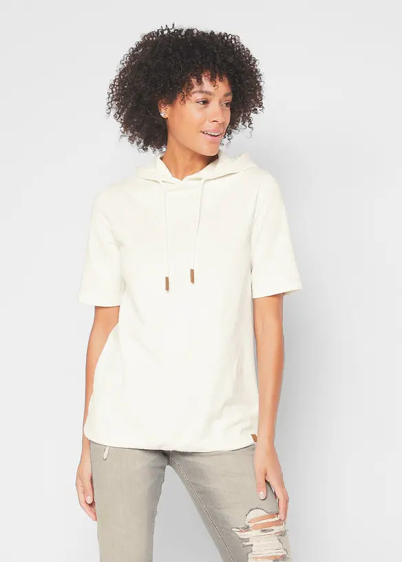 Sweat &agrave; capuche, bonprix