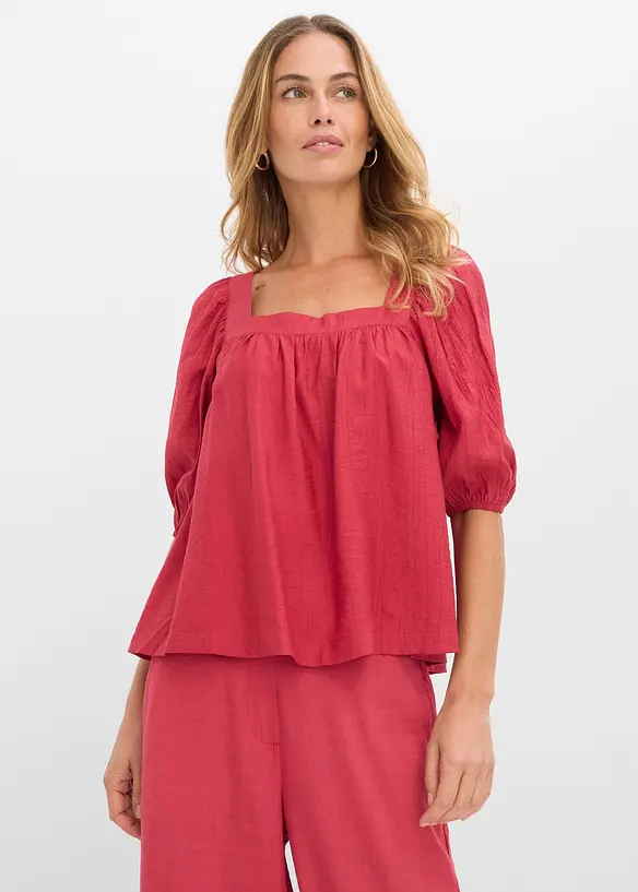 Blouse &agrave; effet froiss&eacute;, bonprix