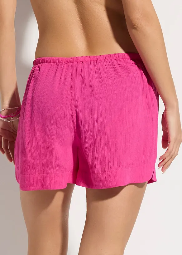 Strandshorts aus strukturiertem Crinkle, bonprix