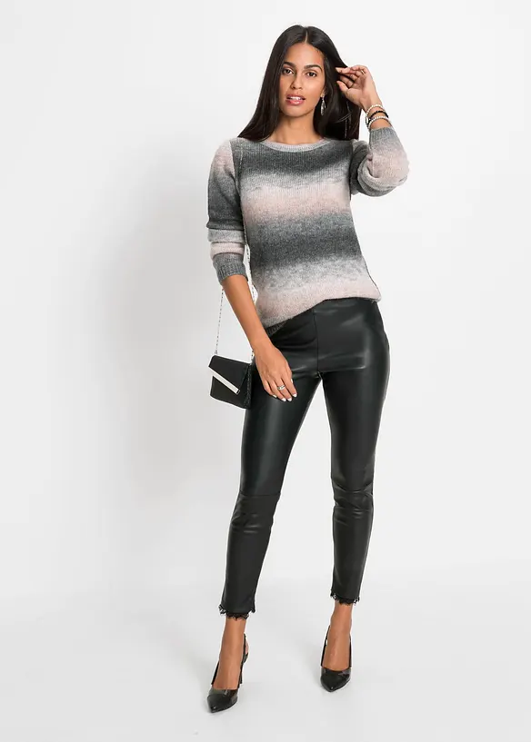 Pull &agrave; d&eacute;grad&eacute; de couleurs, bonprix