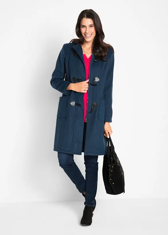 Dufflecoat in Wolloptik, bonprix