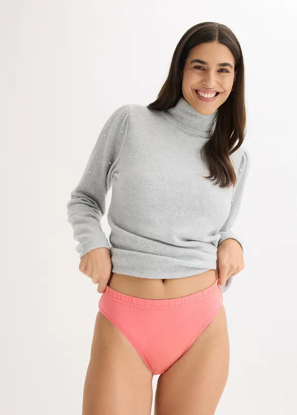 Lot de 6 slips avec imprim&eacute; ourson, bonprix