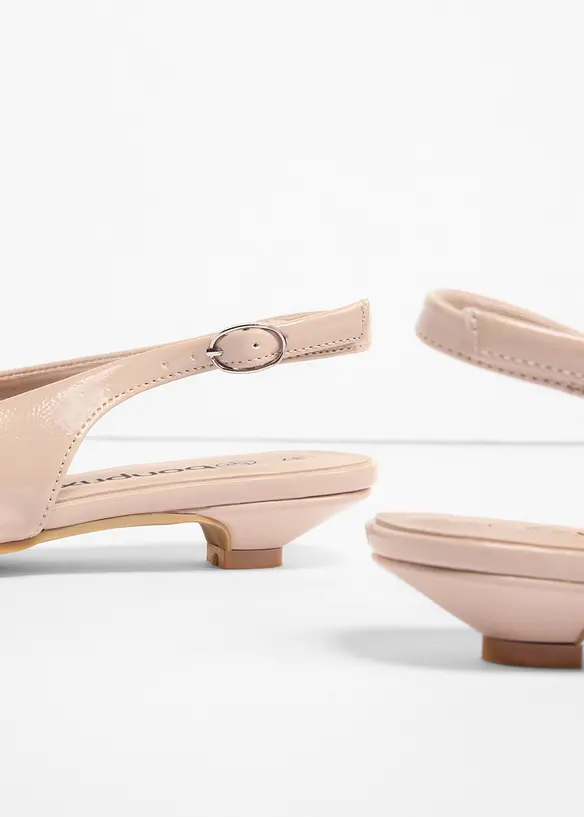 Ballerines slingback vernies, bonprix