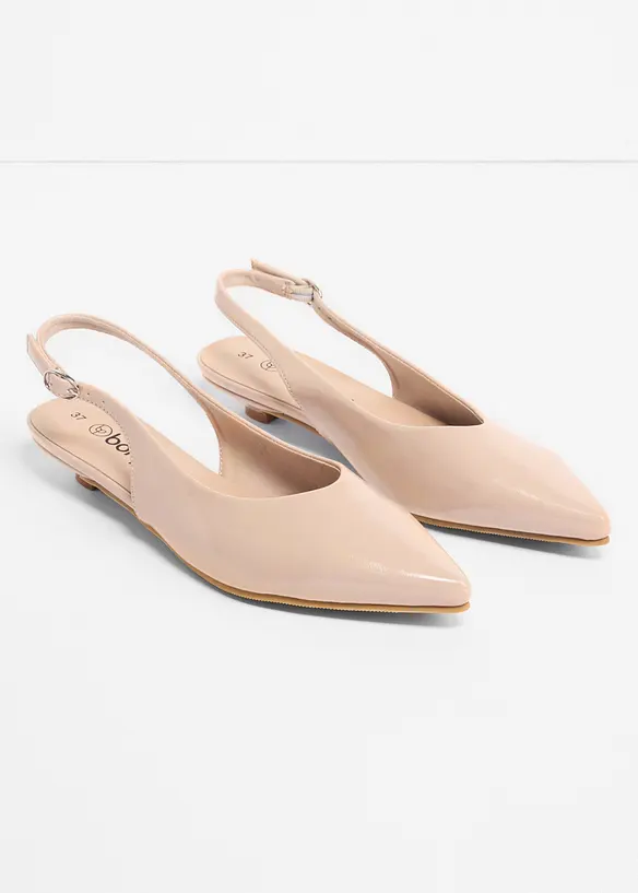Ballerines slingback vernies, bonprix