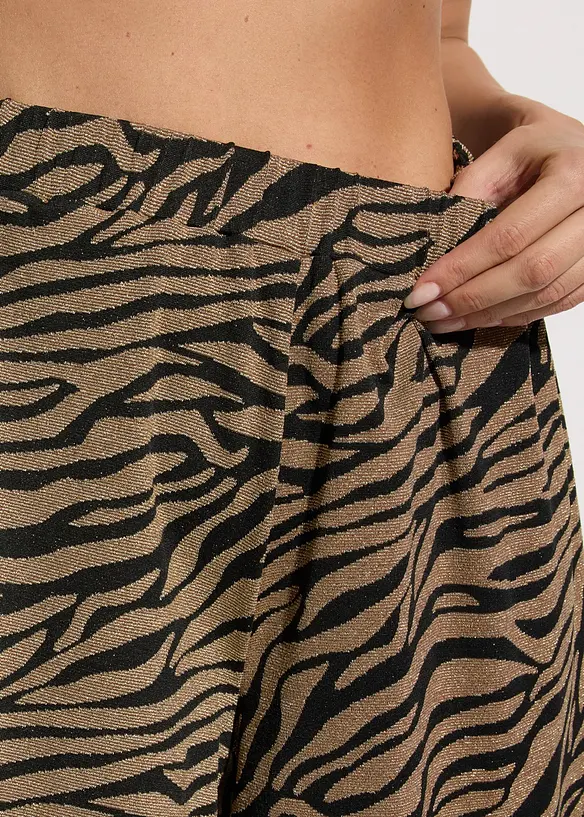Strandshorts aus gl&auml;nzendem Material, bonprix