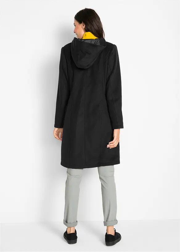 Dufflecoat in Wolloptik, bonprix