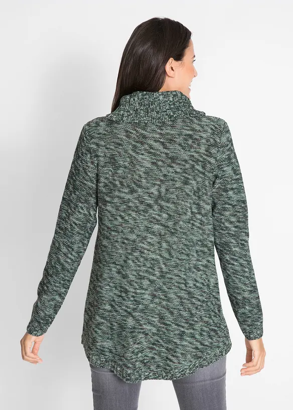Poncho-Longpullover, Langarm, bonprix