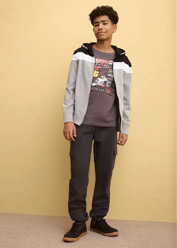 T-shirt manches longues 100% coton, bonprix