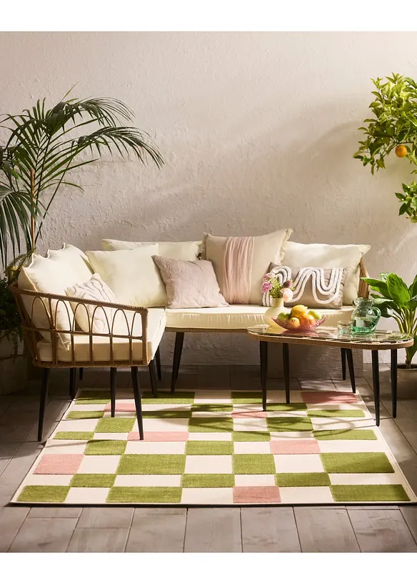 Tapis int&eacute;rieur et ext&eacute;rieur avec motif en relief, bonprix