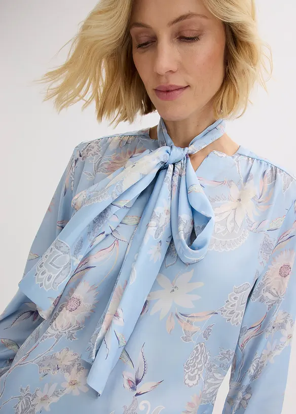 Tunique en satin fin, bonprix